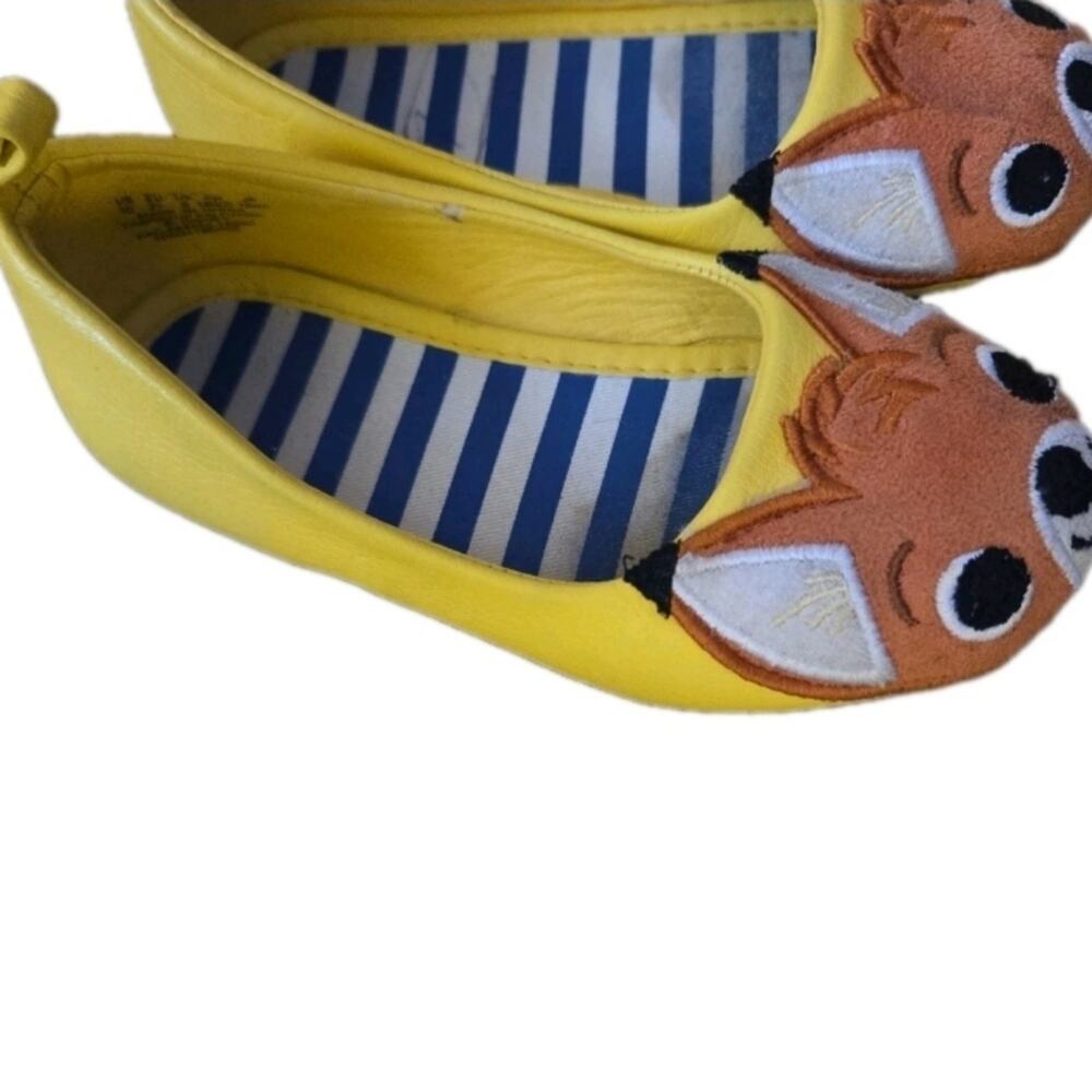 Disney Fox And Hound Toddler Flats Sz 10